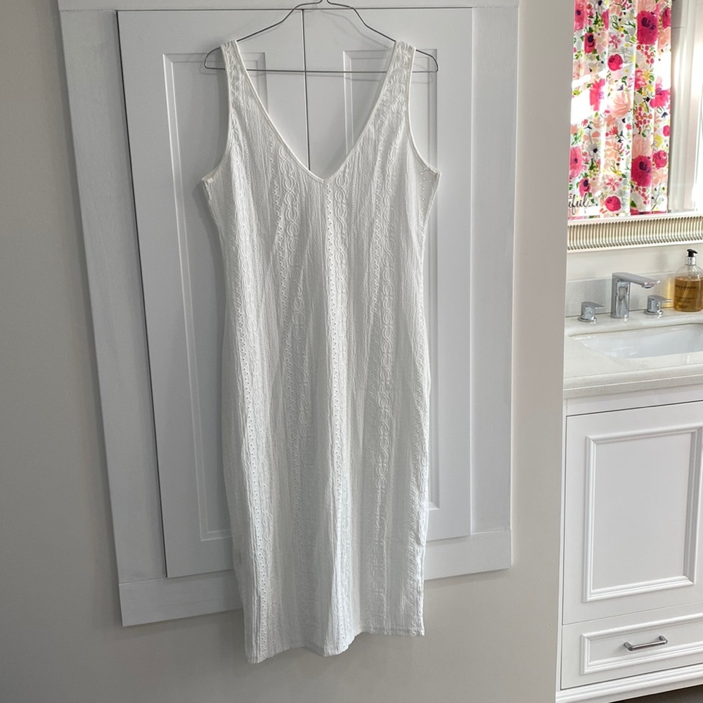 White summer dress! SHEIN sizeXL